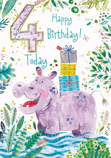 Picture of 4 TODAY BIRTHDAY CARD